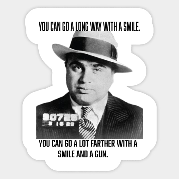 Scarface quote Sticker by kingasilas